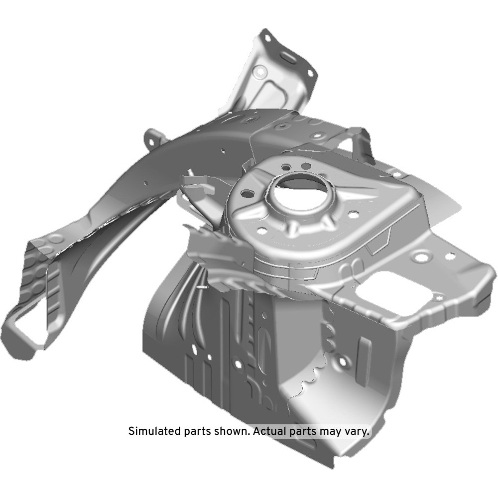 GM Genuine Parts Front Passenger Side Wheelhouse Panel