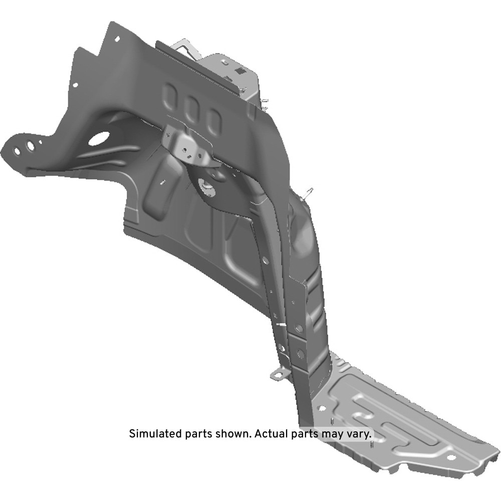 GM Genuine Parts Rear Driver Side Wheelhouse Inner Panel