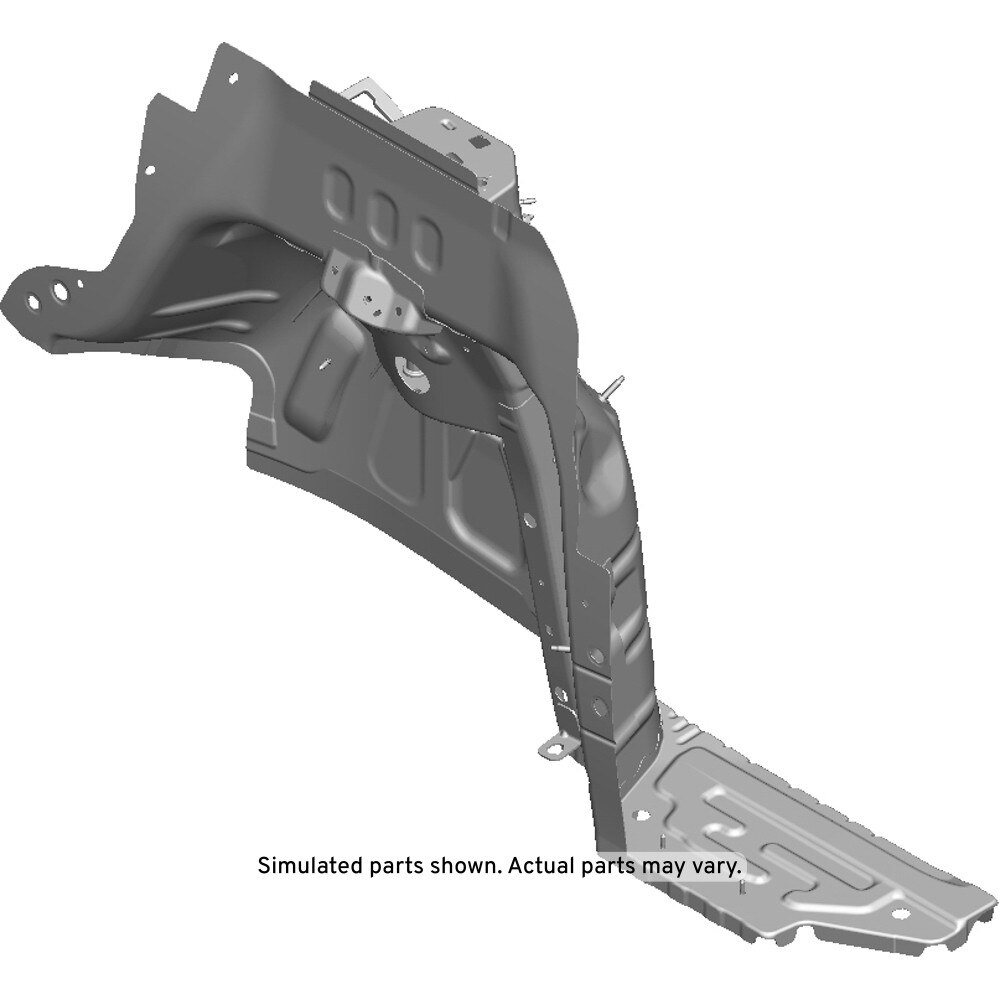 GM Genuine Parts Rear Driver Side Wheelhouse Inner Panel