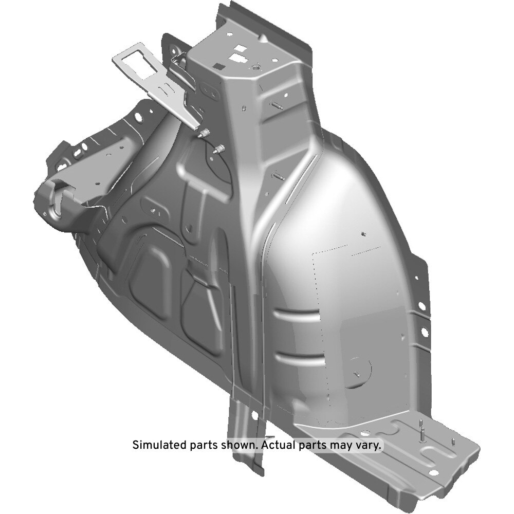 GM Genuine Parts Rear Passenger Side Wheelhouse Inner Panel