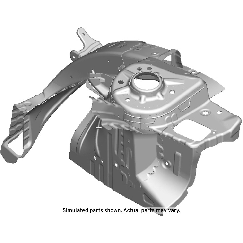 GM Genuine Parts Front Passenger Side Wheelhouse Panel