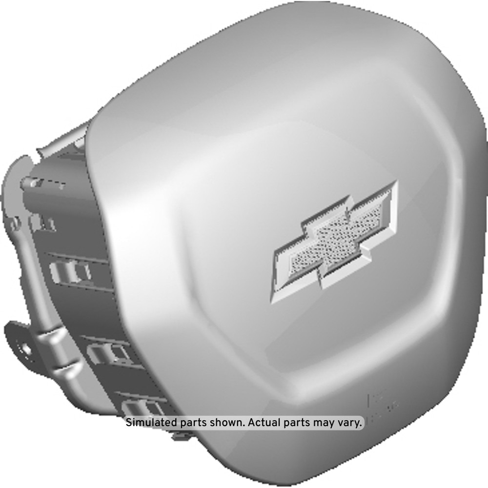 GM Genuine Parts Jet Black Steering Wheel Airbag