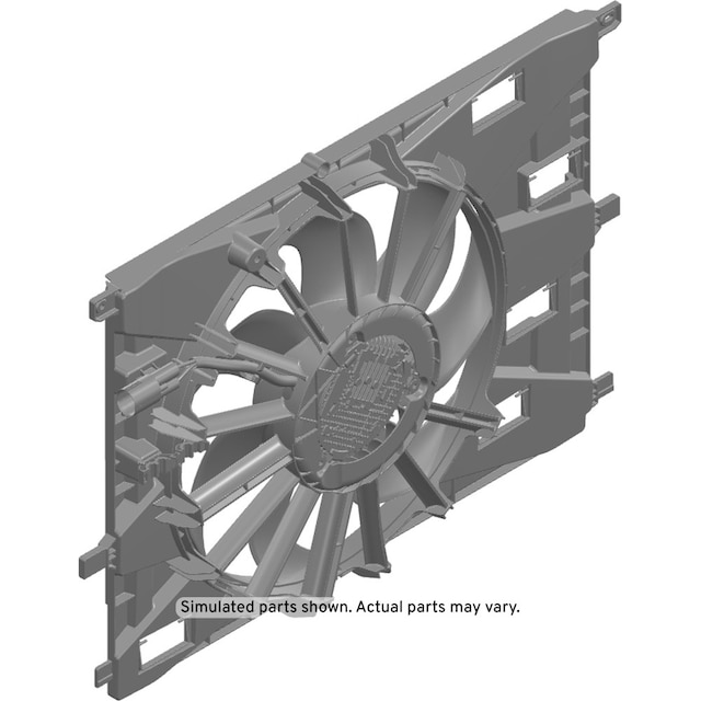 GM Genuine Parts Cooling Fan Motor