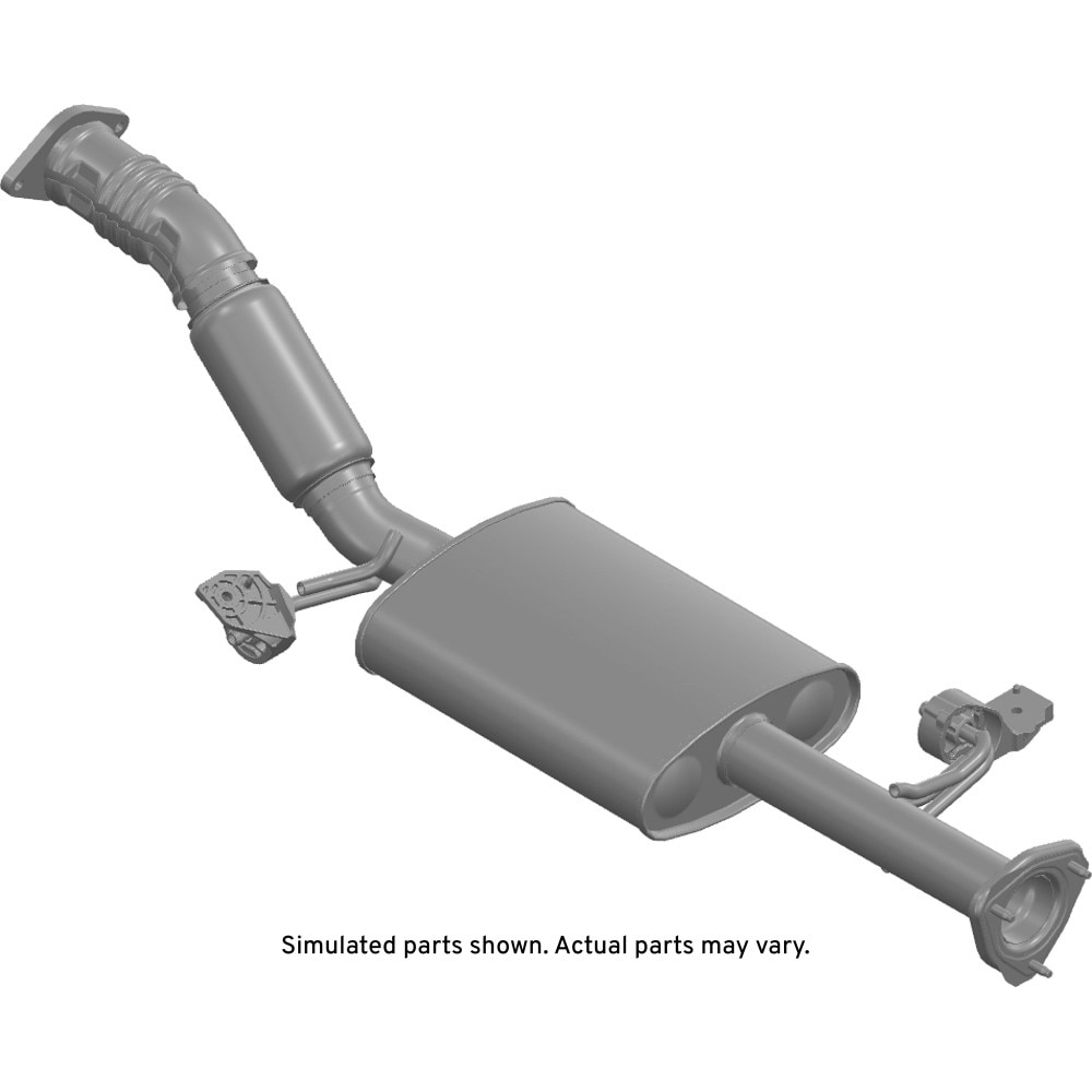 GM Genuine Parts Exhaust Front Muffler