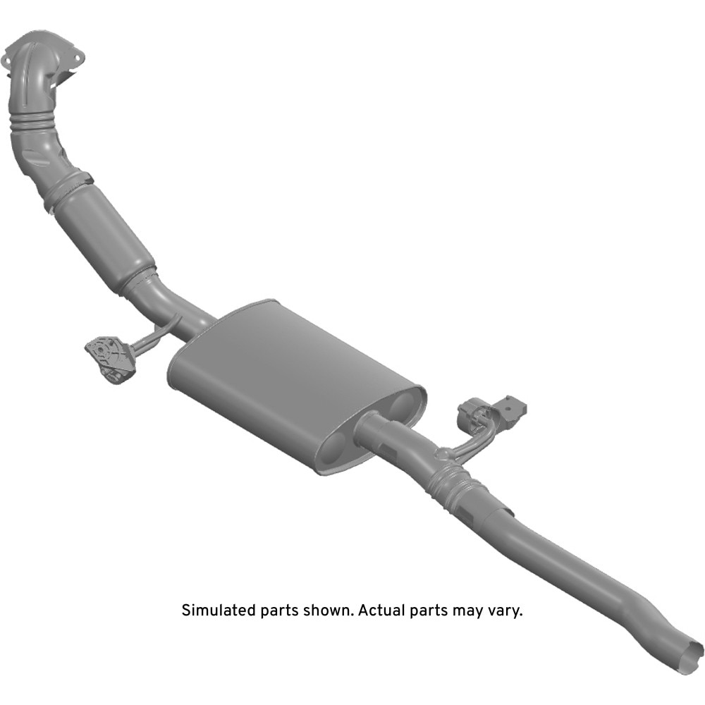 GM Genuine Parts Exhaust Front Muffler