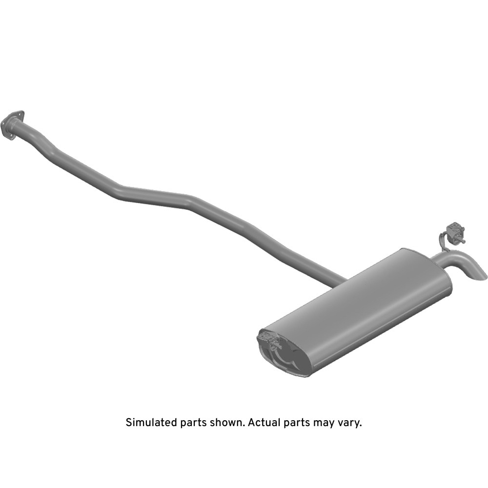 GM Genuine Parts Exhaust Rear Muffler