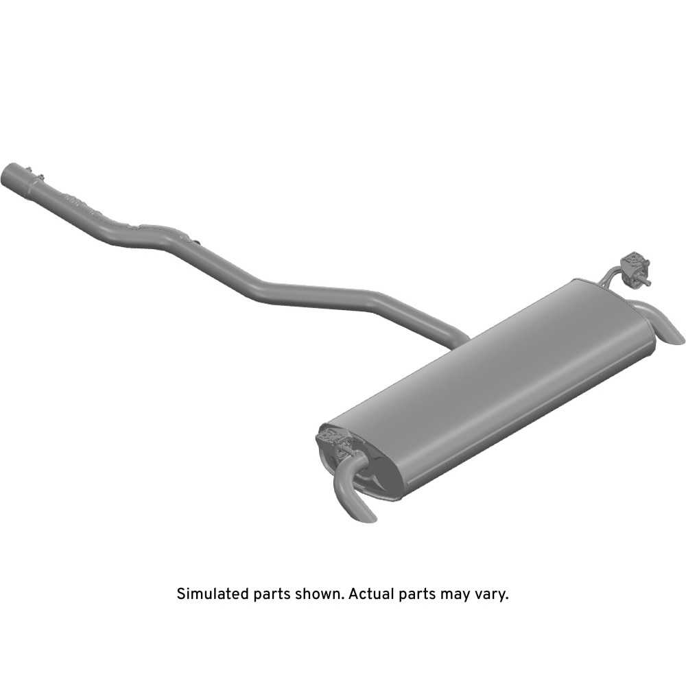 GM Genuine Parts Exhaust Rear Muffler