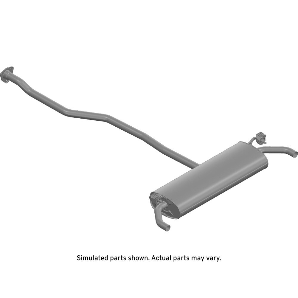 GM Genuine Parts Exhaust Rear Muffler