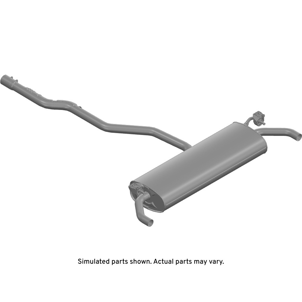 GM Genuine Parts Exhaust Rear Muffler