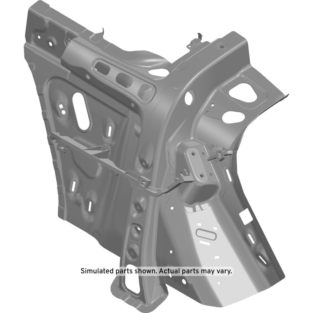 GM Genuine Parts Drivers Side Quarter Inner Panel