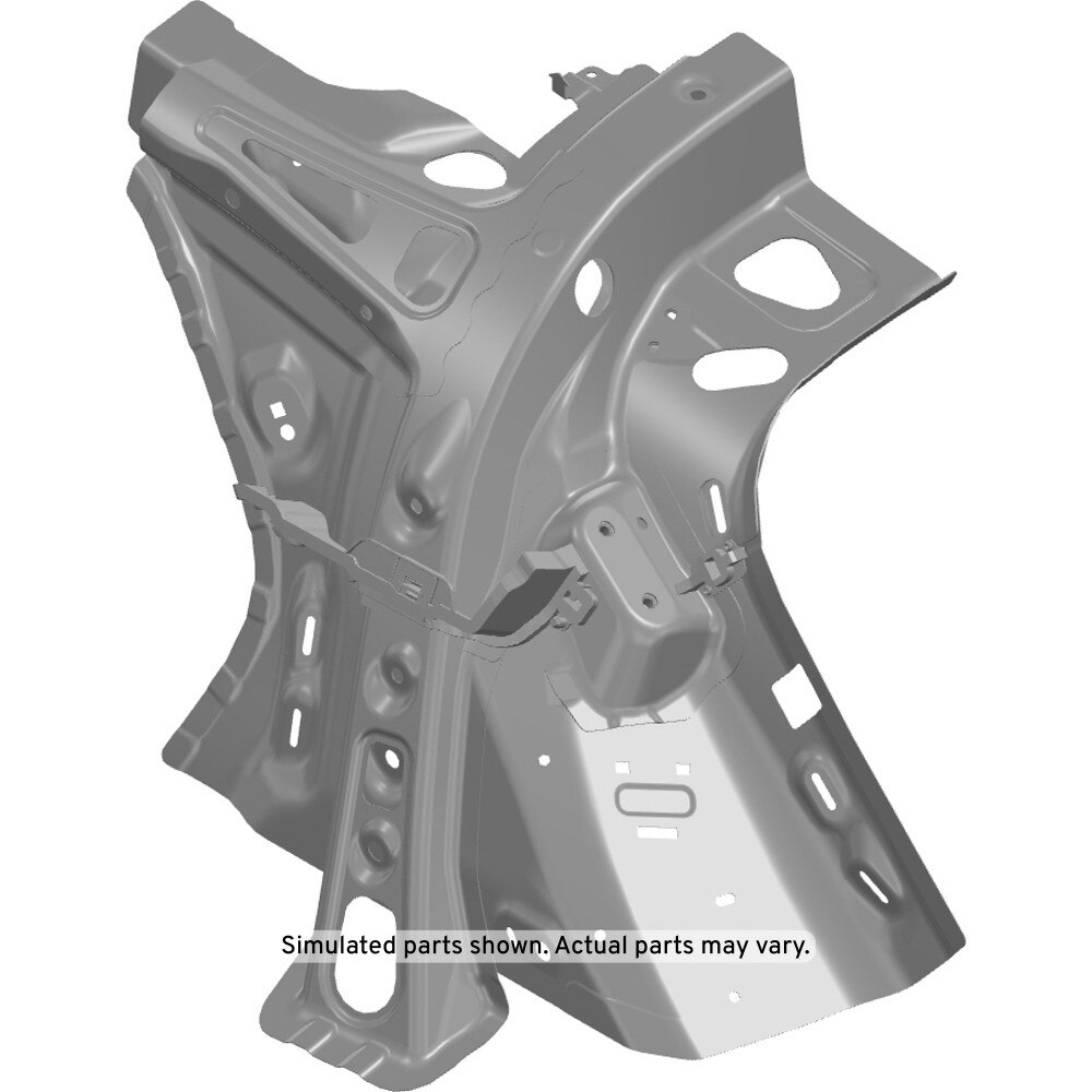 GM Genuine Parts Drivers Side Quarter Inner Panel