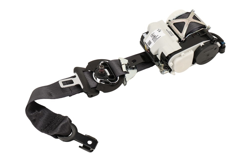 GM Genuine Parts Jet Black Driver Seat Belt with Retractor