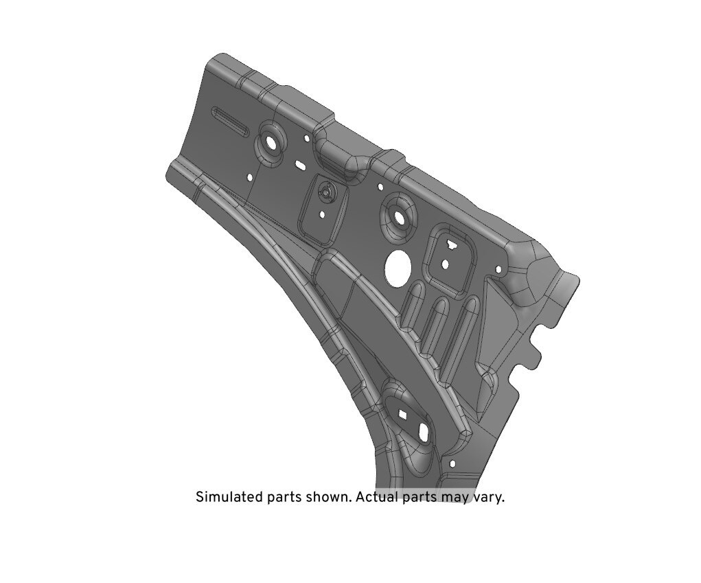 GM Genuine Parts Driver Side Quarter Inner Panel Extension