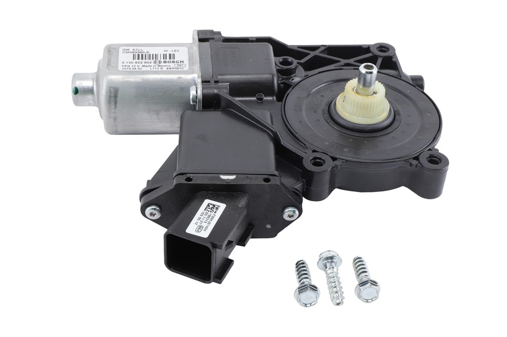 GM Genuine Parts Front Driver Side Power Window Regulator Motor (Programming Required)