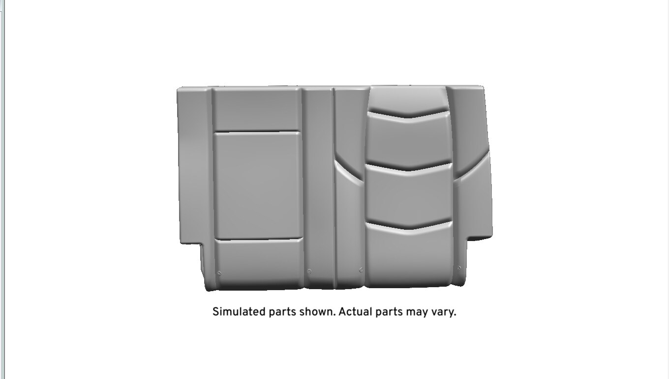 GM Genuine Parts Maple Sugar Rear Seat Back Cover