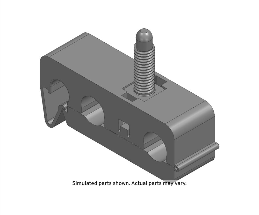 GM Genuine Parts Fuel Feed and Return Pipe Clip