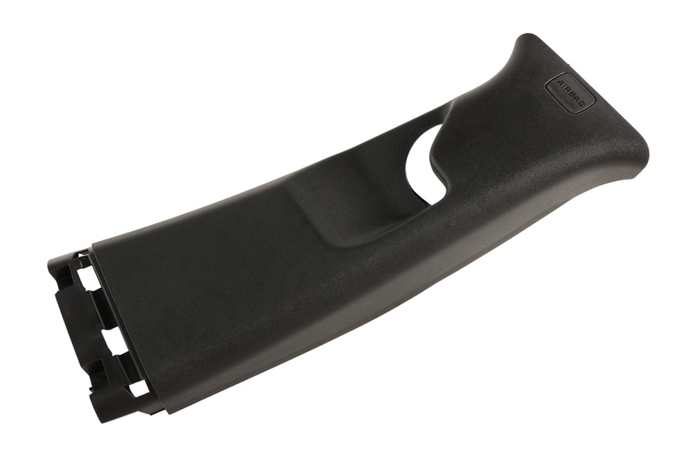 GM Genuine Parts Jet Black Passenger Side Center Pillar Upper Trim Panel