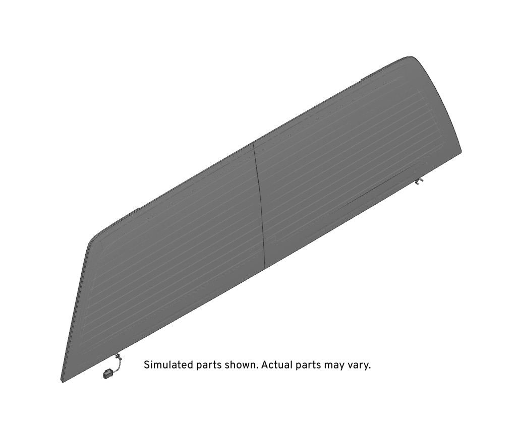 GM Genuine Parts Rear Window
