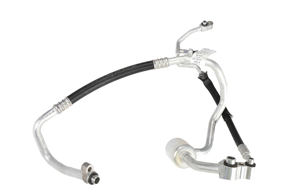 GM Genuine Parts Air Conditioning Compressor Hose Assembly with Valve, Sensor, and Seals