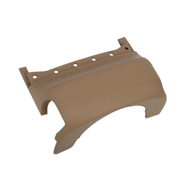GM Genuine Parts Maple Sugar Instrument Panel Steering Column Upper Trim Cover