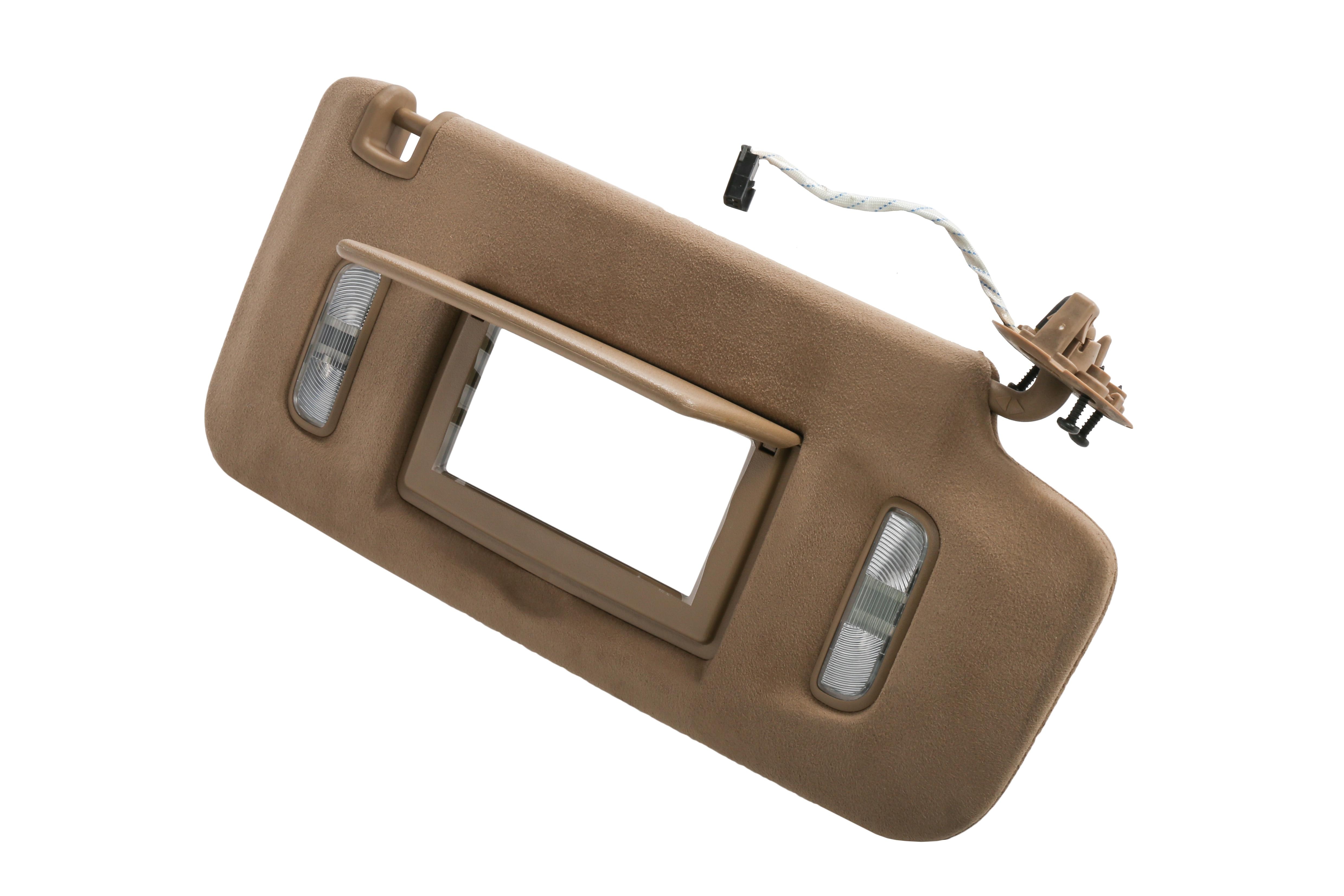 GM Genuine Parts Maple Sugar Passenger Side Sun Visor
