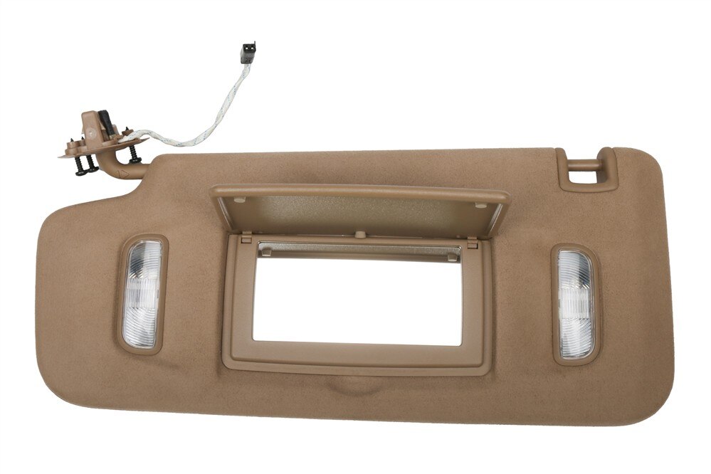 GM Genuine Parts Maple Sugar Driver Side Sun Visor