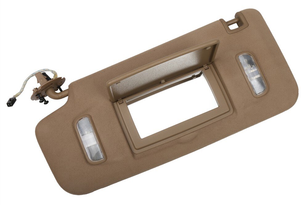 GM Genuine Parts Maple Sugar Driver Side Sun Visor