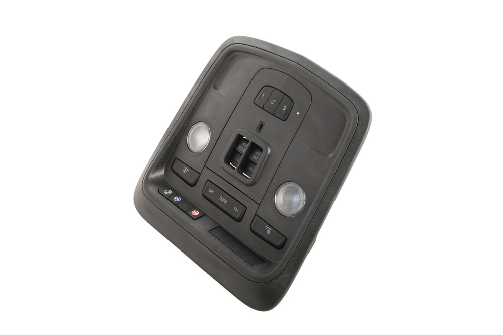 GM Genuine Parts Jet Black Roof Console