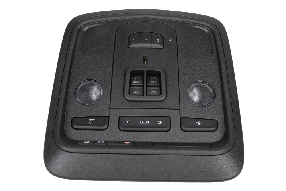 GM Genuine Parts Jet Black Roof Console