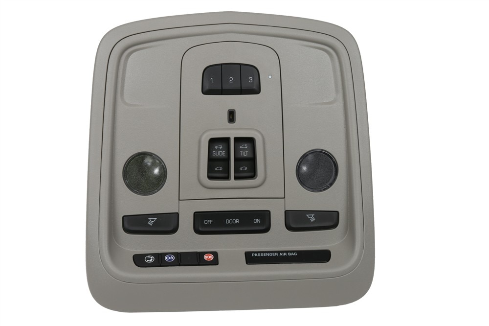 GM Genuine Parts Light Platinum Roof Console