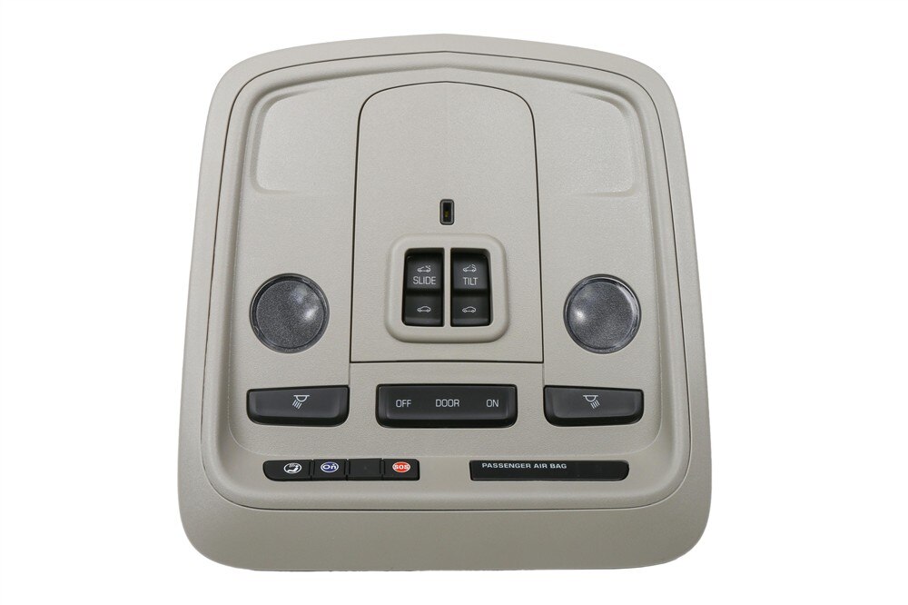 GM Genuine Parts Light Platinum Roof Console