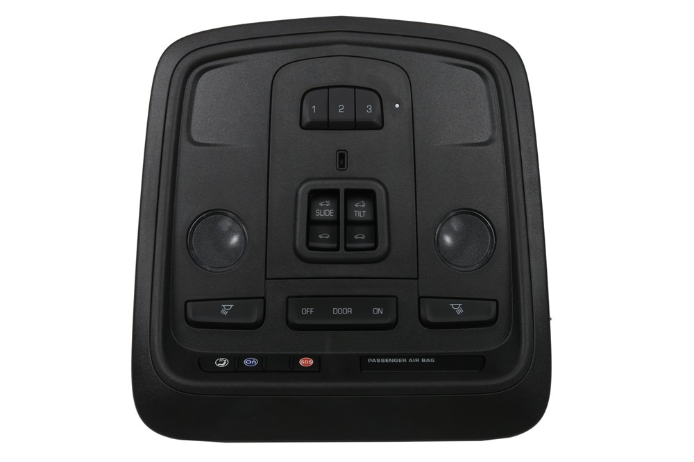 GM Genuine Parts Jet Black Roof Console