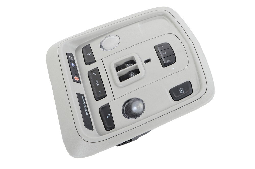 GM Genuine Parts Light Platinum Roof Console