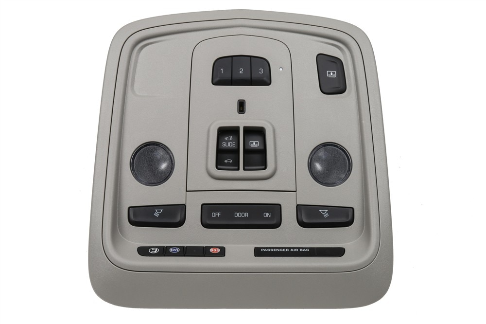 GM Genuine Parts Light Platinum Roof Console