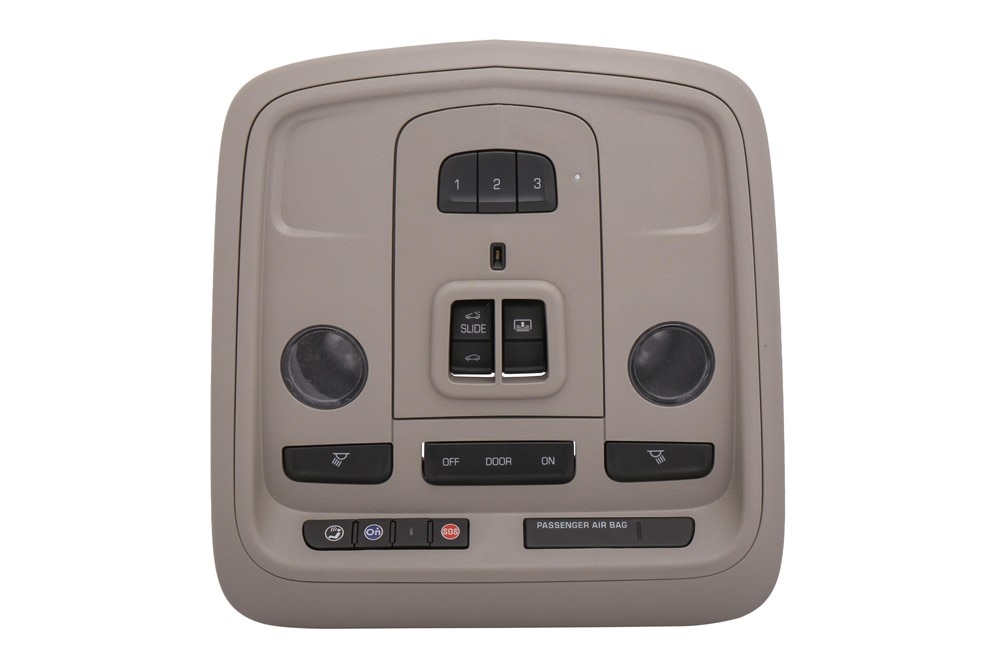 GM Genuine Parts Light Platinum Roof Console