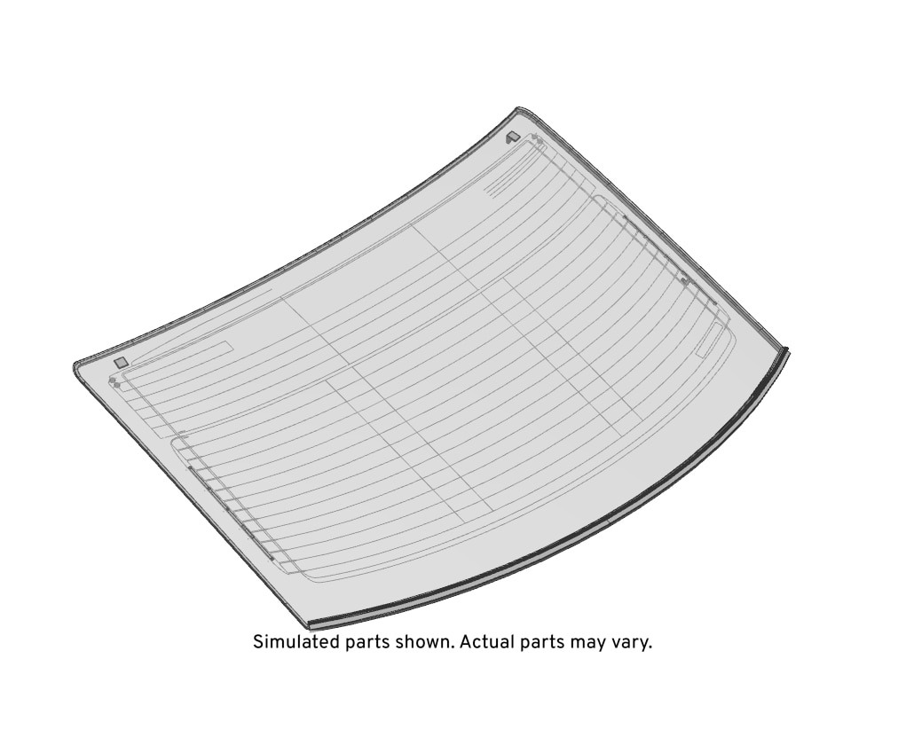 GM Genuine Parts Rear Window