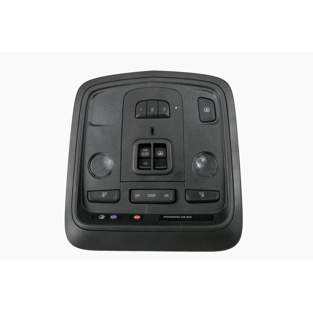 GM Genuine Parts Jet Black Roof Console
