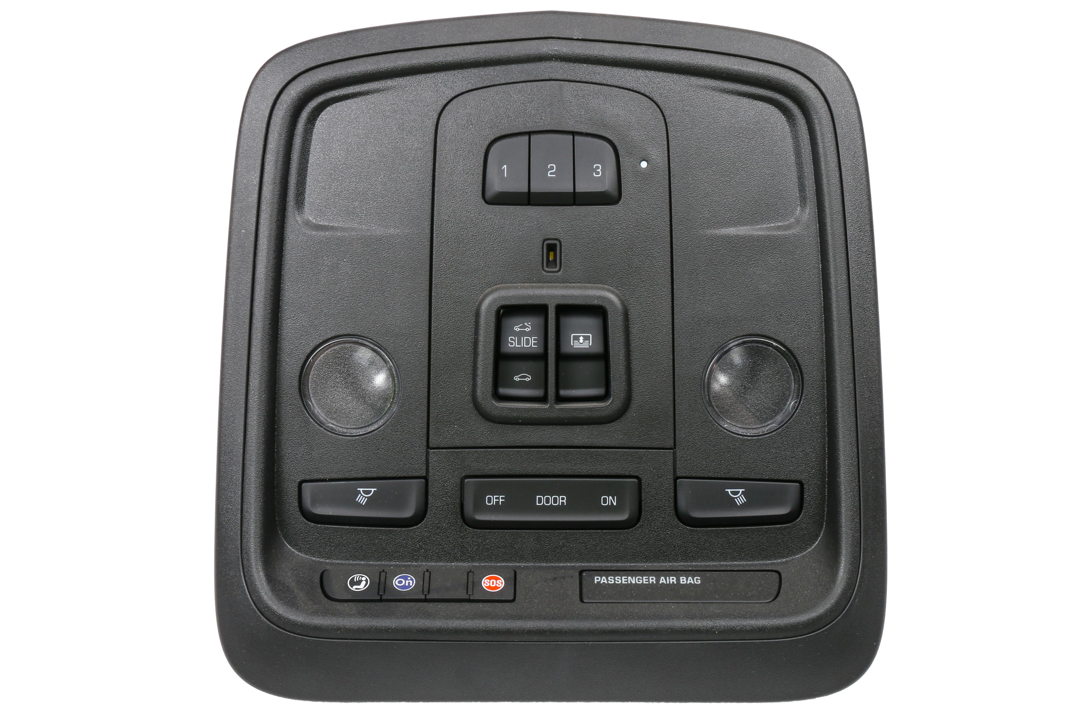 GM Genuine Parts Jet Black Roof Console