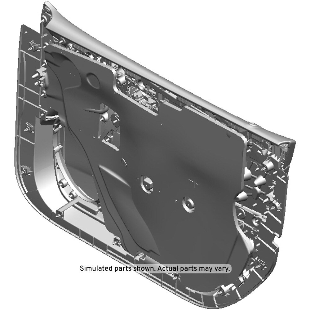 GM Genuine Parts Vecchio Front Passenger Side Door Trim