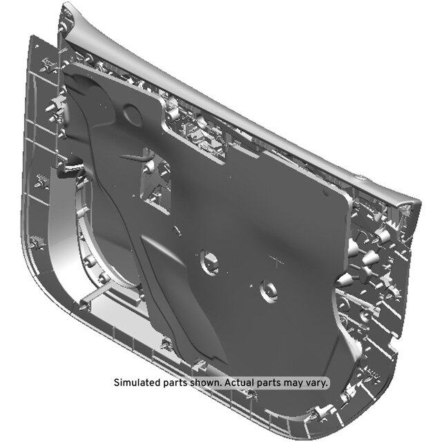 GM Genuine Parts Vecchio Front Passenger Side Door Trim