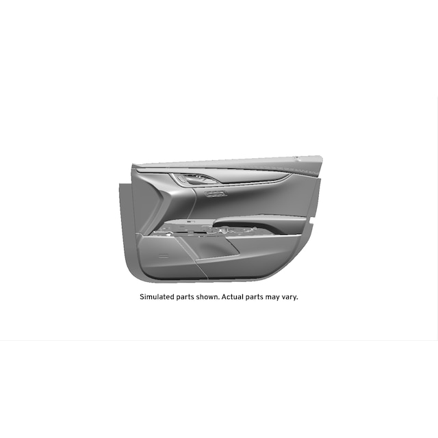 GM Genuine Parts Medium Titanium Front Passenger Side Door Trim