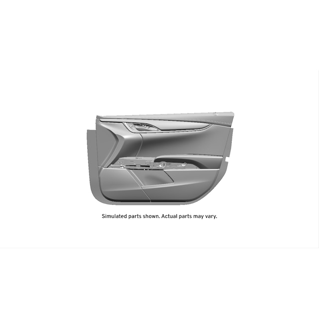 GM Genuine Parts Jet Black Front Passenger Side Door Trim