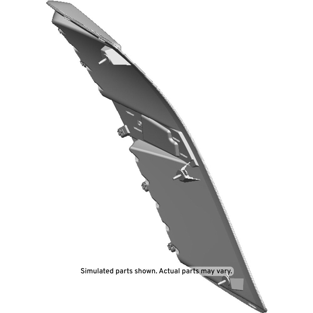GM Genuine Parts Edible Berries Metallic Passenger Side Front Fender Ornamentation Vent