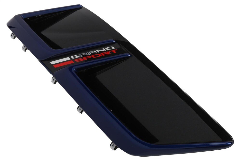 GM Genuine Parts Opulent Blue Metallic Driver Side Front Fender Ornamentation Vent