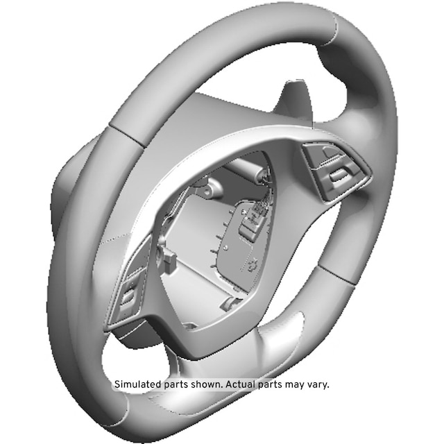 GM Genuine Parts Jet Black Steering Wheel