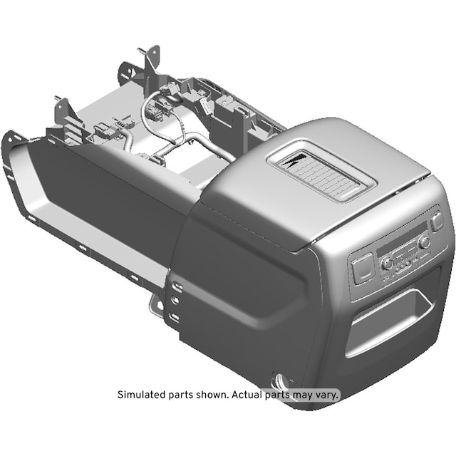 GM Genuine Parts Black Front Floor Console