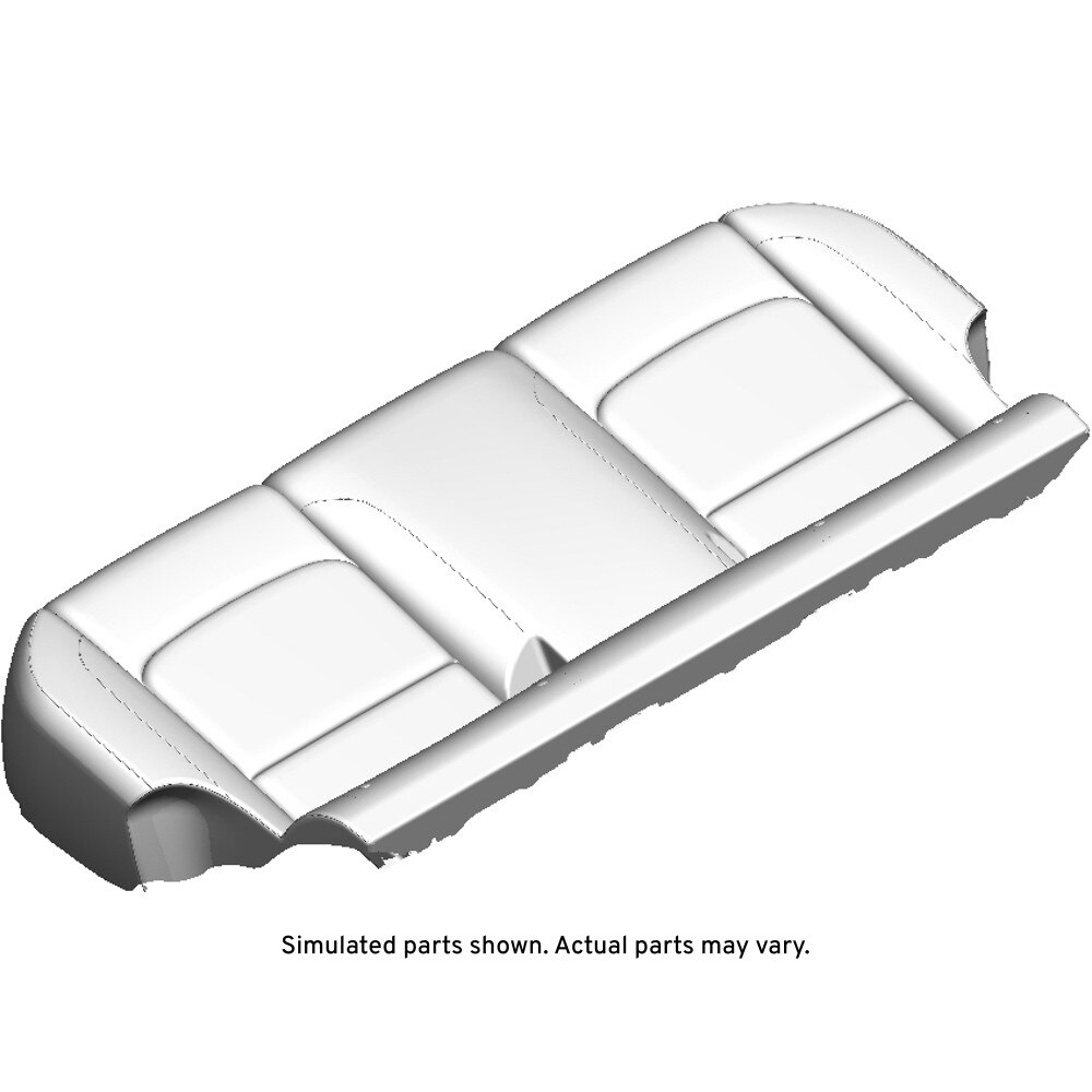 GM Genuine Parts Medium Ash Gray Rear Seat Cushion Cover