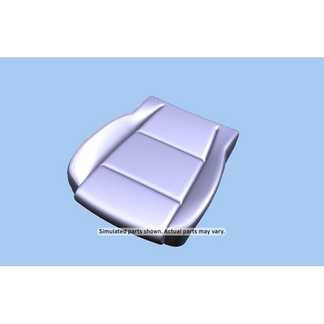 GM Genuine Parts Jet Black Passenger Seat Cushion Cover