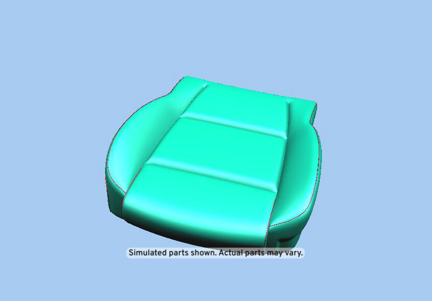 GM Genuine Parts Light Platinum Driver Seat Cushion Cover