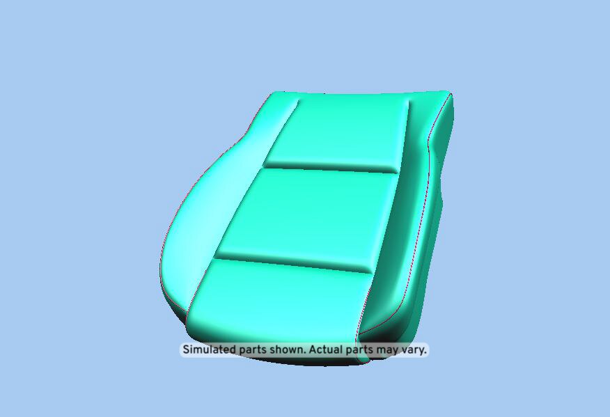 GM Genuine Parts Vecchio Base Sauvage Front Driver Side Seat Cushion Cover